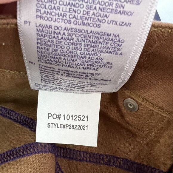 NEW NYDJ Ami Brown Lift Tuck Stretch Denim Skinny Legging Jeans - Picture 10 of 10